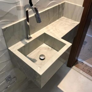 Nuage Bathroom Sink - Left